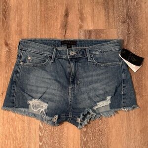 Guess Distressed Blue Jean Shorts